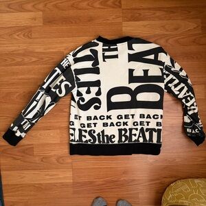 Stella McCartney Kids Black and White Graphic Sweatshirt